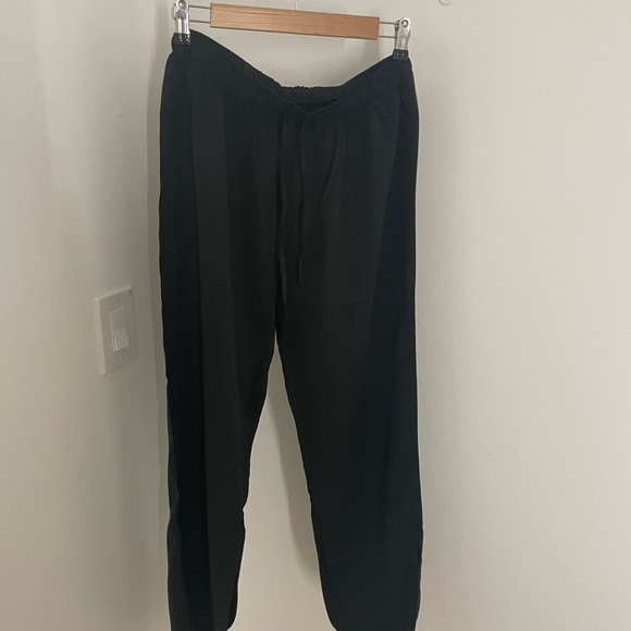 PRIORY Noon Pants in Tencel Black Size Medium - Picture 4 of 5